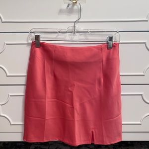 Princess Polly Marcel hot pink satin mini skirt